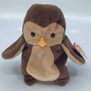 Hoot the owl Beanie Baby